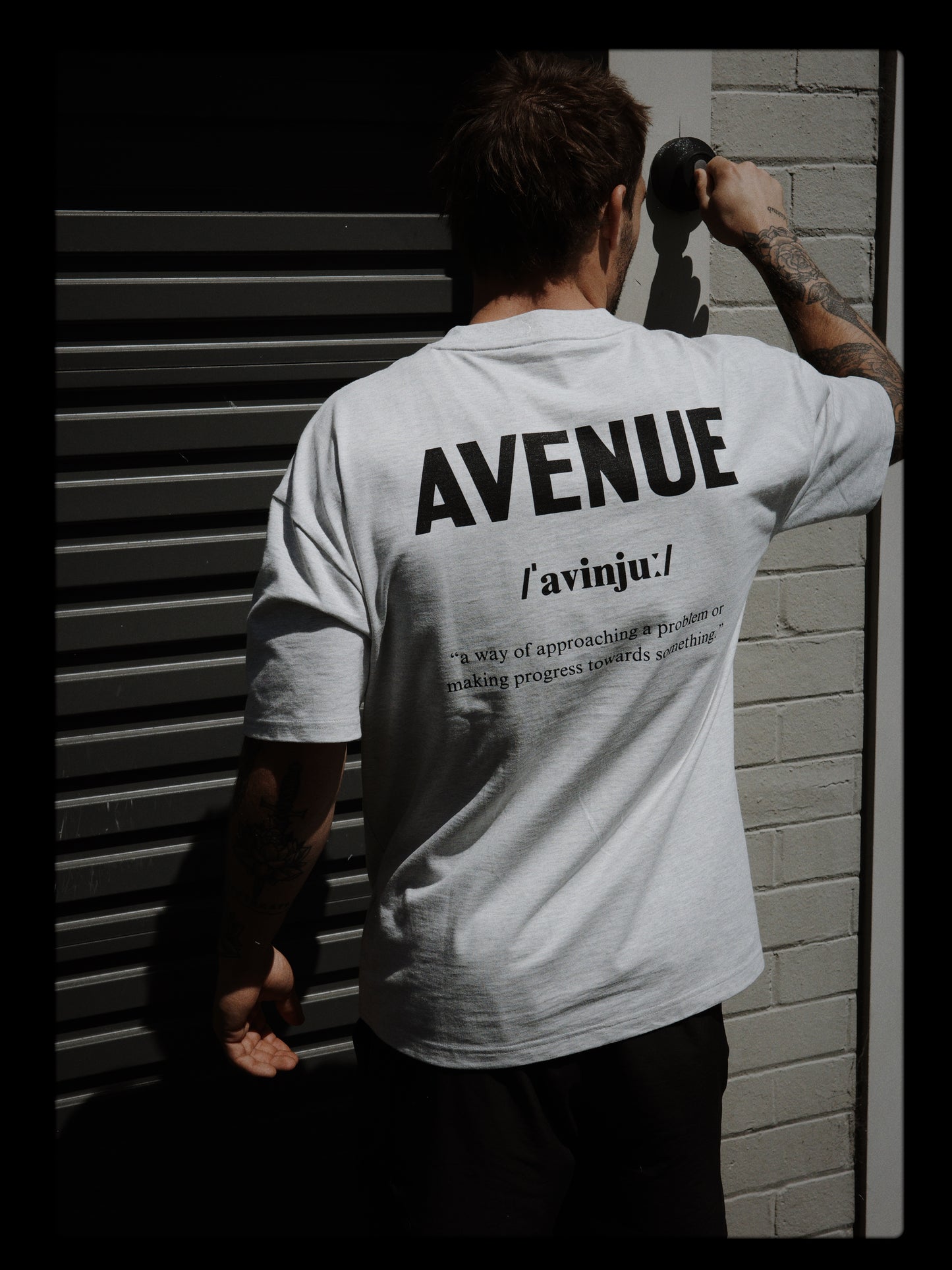 Identity Tee (Grey Marle)